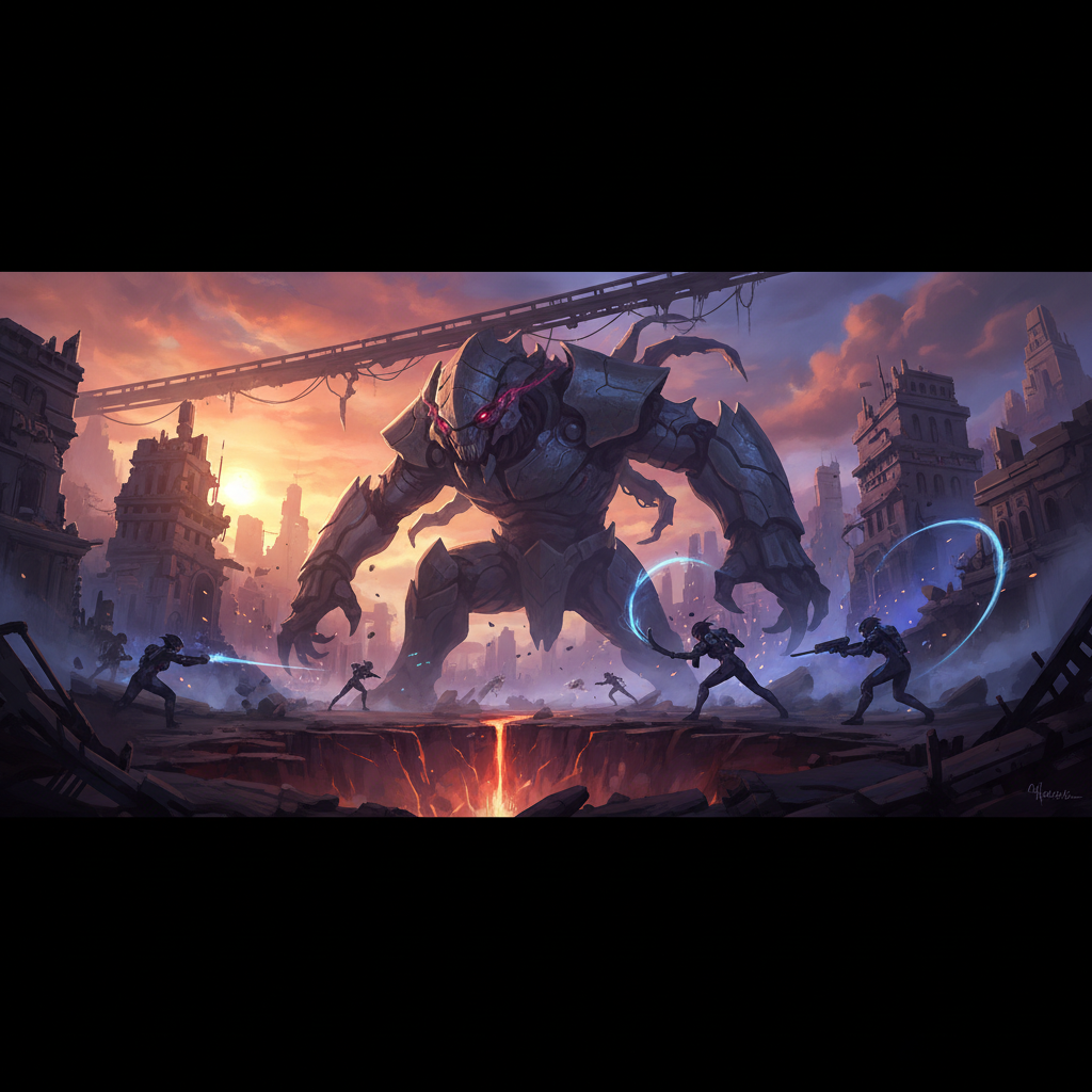 Gigas Boss Fight Strategy in Stellar Blade